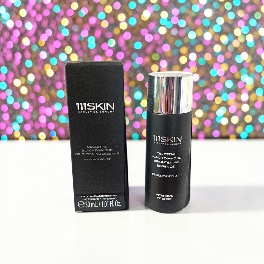 111 SKIN Celestial Black Diamond Brightening Essence 1.0 fl oz Brand NEW IN BOX